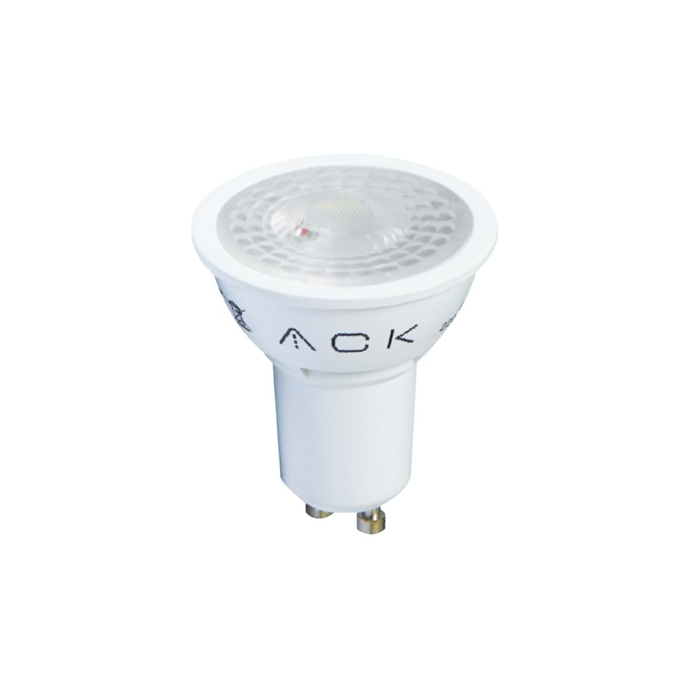 ACK 7W 220-240V GU10 6500K SMD LENS LED AMPUL AA24-01753