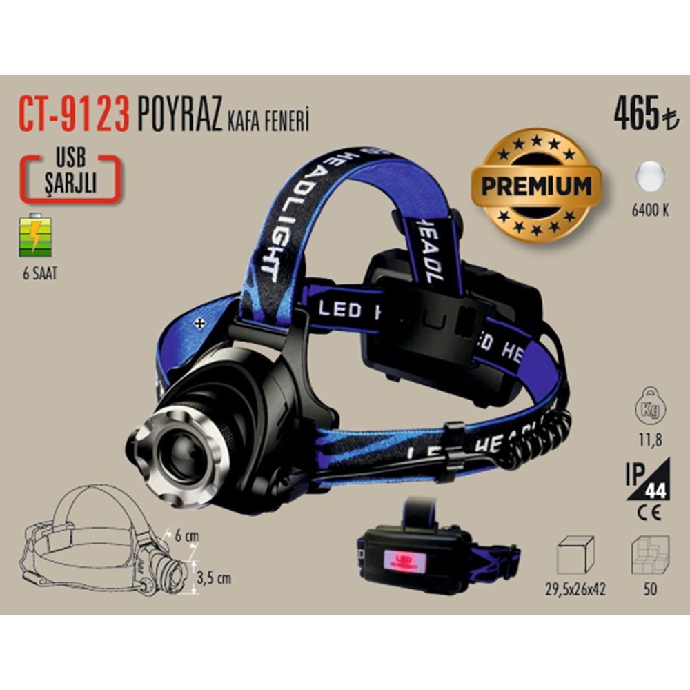 POYRAZ KAFA LAMBASI CT-9123