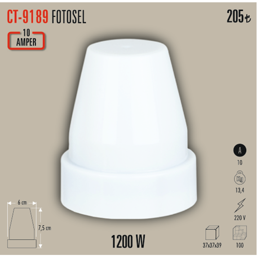 FOTOSEL (1000W) CT-9190 CT-9189
